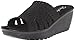 Skechers Cali Women's Parallel-Milk And Honey Wedge Sandal, Black, 8.5 US/8H M US