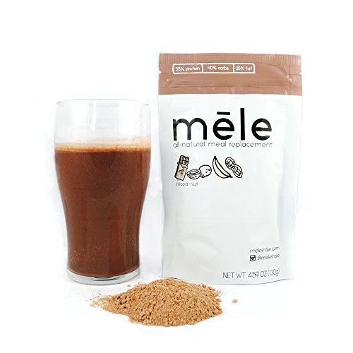 Mele, All-Natural Meal Replacement, Cocoa-nut // 500 calories // NO ADDED SUGAR, NON-GMO, NO SOY, NO PRESERVATIVES, NO TRANS FATS Mele, All-Natural Meal Replacement, Cocoa-nut // 500 calories // NO ADDED SUGAR, NON-GMO, NO SOY, NO PRESERVATIVES, NO TRANS FATS