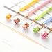 Max Corner Pendant Pens, Fruit Cute Gel Pen, Black Ink Roller Ball Point Pen 5 Pcs/set Stationary School Supplies Gift