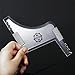 AMTOK Beard Shaping Tool Template Beard Ruler Beard Shaper Guide Comb