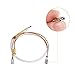 Aupoko Universal Thermocouple Patio Heater Parts, 350 mm Outdoor Heater Replacement Parts M8 x 1 End Connection Nuts Thermocouple 0.4 Meters Length M6 x 0.75 Head Thread 4.8 mm/ 0.19'' Flat Terminal
