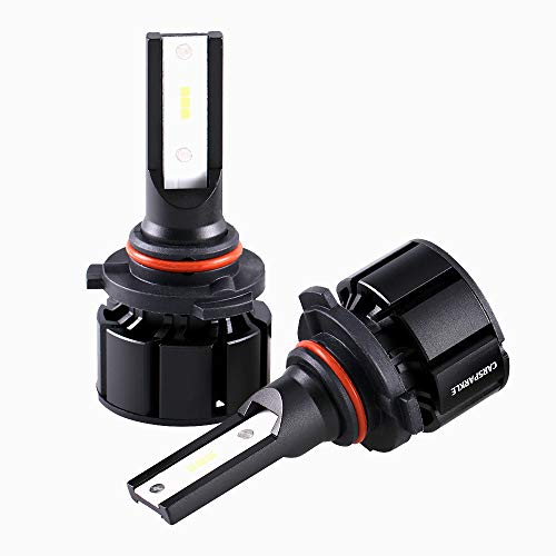 LED Headlight Bulbs Conversion Kit 9005/HB3 LED Headlight Bulbs CARSPARKLE Q1 Series 6 Pics CSP Chips High Beam Low Beam/Fog Light Bulb 4000LM 6000K Xenon White