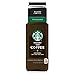 Starbucks Black Iced Coffee UnSweetened 11 oz Glass Bottles - Pack of 12