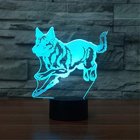 Night Lights Indian Native American 7 Colors 3d Led Touch Table