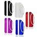 Luggage Tags,Tikesiho Aluminum Luggage Tags & Bag Tags Travel ID Labels Tag For Baggage Suitcases Bags, 5 PACK