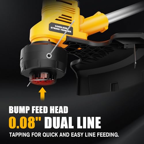 16-Inch Cordless String Trimmer Compatible with DEWALT 20V MAX Battery photo 12