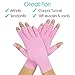Vive Arthritis Gloves - Rheumatoid Compression Hand Glove for Men & Women - Osteoarthritis, Arthritic Joint, Computer Typing Pain Relief - Carpal Tunnel Wrist Support - Open Finger (Pink)