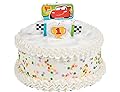 Zooming Disney Cars 1st Birthday Party Molded Cake Candle Set , Multi, Wax , 3 1/2", Pack of 4