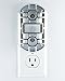 GE 11466 Motion-Activated Led Night Light, Brushed Nickel, Silver