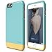 iPhone 6S Plus Case, elago [Glide Cam][Coral Blue / Creamy Yellow] - [Mix and Match][Premium Armor][True Fit] – for iPhone 6S Plus Only