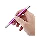 Microblading Pen Two Sided Manual Tattoo Eyebrow Pen With 4x Needles for Permanent Makeup | Durable Stainless Steel Pen, Lightweight Design With Lock-Pin Tech & Ergonomic Grip | For Fuller Brows