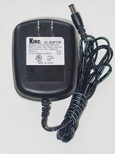 Genuine Ktec KA12A120185015U AC Adapter 12V AC 1850mA