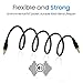 Cmple - 3.5mm Aux Male to Male Stereo Audio Cable Auxiliary Headphones Cord MP3 PC - 12 Feet