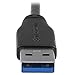 StarTech.com 1m 3 ft Slim Micro USB 3.0 Cable M/M - Left-Angle Micro-USB - USB 3.0 A to Micro B - Angled Micro USB - USB 3.1 Gen 1 (5Gbps) (USB3AU1MLS)