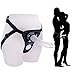 Harness & Strap-On Set, Wearable Sex Strap-on with 7.87 Inches Jelly Dildo, Adult Sex Toys for Female Masturbation and Lesbian