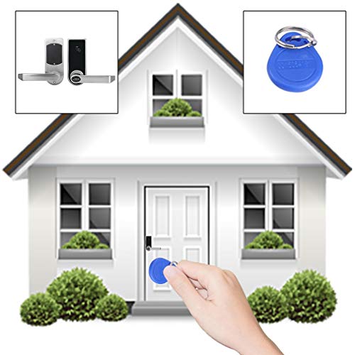 Smart Door Lock Touchscreen Anti-Theft ID Card Smart Touch Pad Code Lock - Thumbnail 2