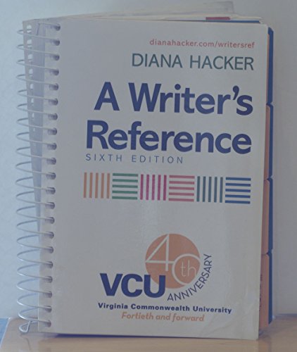 Cp Writer's Reference 6E Vcu With 2008 Update 0312536704 Book Cover