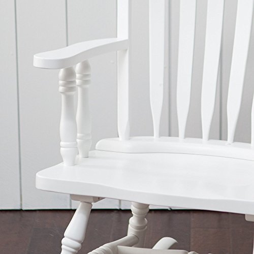 Windsor Baby Nursery Rocking Chair - White - Thumbnail 3
