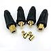 KINGQ Welding Cable Joint Quick Connector Pair DINSE-Style 100Amp-200Amp (#6-#4) 16-25 SQ-MM 2-set