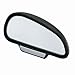 YASOKRO 360 degree adjustable Wide Angle Side Rear Mirrors blind spot Snap way rear view mirror universal (Right, Black)