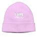 I Love Gymnastics New Winter Hats Knitted Twist Cap Thick Beanie Hat Pink 9935439305 Book Cover