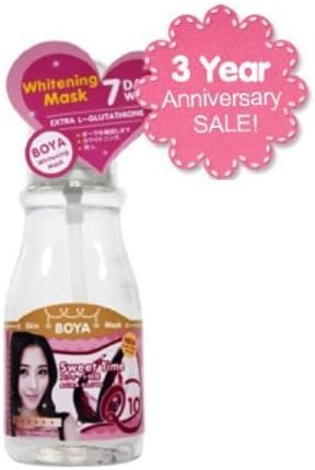 Karmart Whitening Mask Boya Q10 Extra L-glutathione Brightens/whitens 140ml