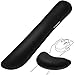 Gimars Upgrade Enlarge Gel Memory Foam Set Keyboard Wrist Rest Pad, Mouse Wrist Cushion Support for Office, Computer, Laptop, Mac, Comfortable, Lightweight for Easy Typing  Pain Relief, Black primary