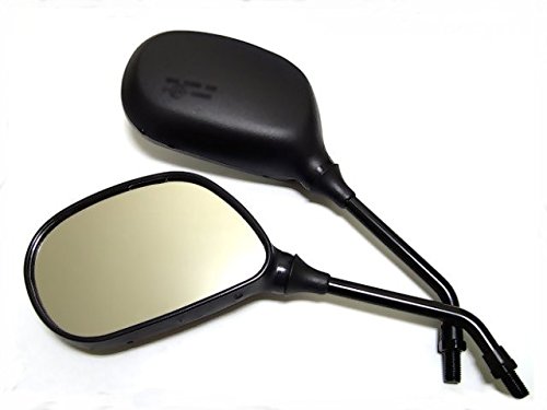 Motorcycle Scooters ATVs HONDA SUZUKI KAWASAKI Left Right mirrors set 8mm bolt