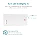 ROMOSS 20000mAh Portable Charger, Ultra High Capacity Power Bank External Battery Packs with Dual Output and LED Power Indicator for iPhone, iPad, Samsung Galaxy, Smartphone and Tablet - White