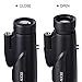 12x50 Monocular Telescope for Adults, AUCEE HD High Power Bak4 Prism FMC Monocular Compact Waterproof Monocular with Smartphone Adapter Tripod for Bird Watching Hunting Hiking Camping Travelling