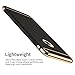 RANVOO iPhone 6s iPhone 6 Case Stylish Slim Hard Case with 3 Detachable Parts for Apple iPhone 6s iPhone 6, CHROME GOLD and MATTE BLACK, [CLIP-ON]