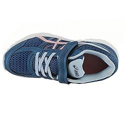 ASICS Kids PRE-Contend 4, Azure/Frosted Rose, 2.5 M