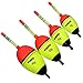 thkfish Fishing Floats, 5Pcs 5g 15g 30g 40g Foam Freshwater Saltwater Luminious Lighting EVA Foam Fishing Floats Crappie Fishing Floats Bobber Slip Tube Kit with 10pcs Glow Sticks