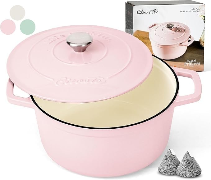 Ciwete Enameled Cast Iron Dutch Oven