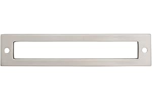 Top Knobs - TK925BSN - Hollin Backplate - Brushed Satin Nickel - Lynwood Collection