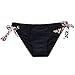 MissTalk Women's Push up Padded Halter Bikini Sets Bikini Top Bottom(Black and Leopard Strap S)