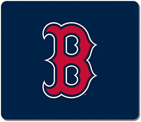 Mouse Pads,Black Buttom With Natural rubber,Precision Fabric,Designed With Hot And Popular Images For The Mouse Pads_Red Sox 08