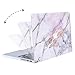 MOSISO Compatible with MacBook Pro 13 inch Case 2015 2014 2013 end 2012 A1502 A1425 with Retina Display, Protective Plastic Pattern Hard Shell Case & Keyboard Cover & Screen Protector, Colorful Marble