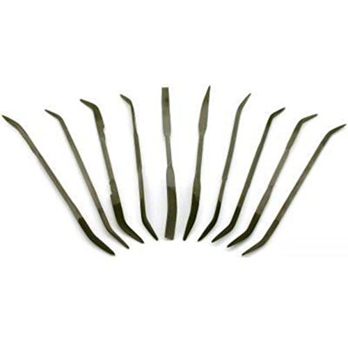 10 riffler files jewelers metalsmith filing bench tool