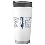 CafePress - Gibbs Rules NCIS Stainless Steel Travel Mug - Stainless Steel Travel Mug, Insulated 16 oz. Coffee Tumbler
