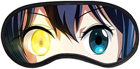 Cartoon Anime chuunibyou demo koi ga shitai Comfortable Sleeping Mask Sleeping Eye Travel For Men, Women, Girls, Kids