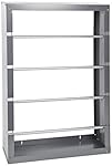 Durham 368-95 Gray Cold-Rolled Steel Wire Spool Rack with 4 Rods, 26-1/8" Width x 37-1/8" Height x 6" Depth