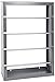 Durham 368-95 Gray Cold-Rolled Steel Wire Spool Rack with 4 Rods, 26-1/8