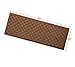 WaterHog Heavy Duty Runner Door Mat, 2' x 5', Made in USA, Durable & Skid-Resistant Entryway Mat, Water-Trapping, Indoor/Outdoor Decorative Floor Covering, Cordova Collection, Dark Brown