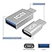 ICZI Samsung Galaxy S9 Plus Adapter, Micro USB C Adapter, USB C 3.0 Adapter Supported OTG for MacBook Pro 2017, Samsung Note 8, Huawei P20 and More(2 Pack -Silver)