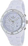 Adidas Melbourne Chronograph White Dial White Plastic Strap Unisex Watch ADH2742