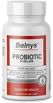 Belnys – Probiotic 35 billion – Support Digestive Health – High Potency Supplement (30 caps)