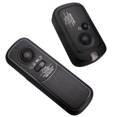 Pixel Pro Digital & Film Camera 100M Wireless Shutter Remote Control Release for Canon EOS 60D 1000D 550d 500D 450D 400D 350D 300D Powershot Pentax Samsung Contax , replaces Canon RS-60E3