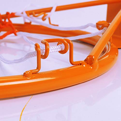 Kids Basketball Hoop, Dream Travel Basketball Rim Goal Wall Mounted Basketball Hoop Indoor Outdoor Hanging Basketball Hoop, 32cm (Renewed) - Thumbnail 5