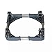 Universal Movable Adjustable Mobile Base for freezer washer dryer stand, with 8 Locking Rubber Swivel Wheels Anti vibration Mute Cart outdoor Roller Dolly Trolley for Washing Machine Stand Base WS02